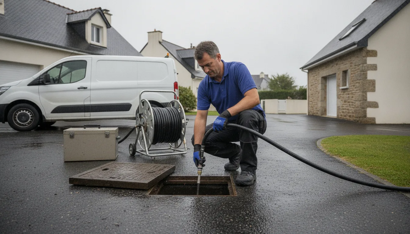 Débouchage canalisation Couëron – méthode / geste technique